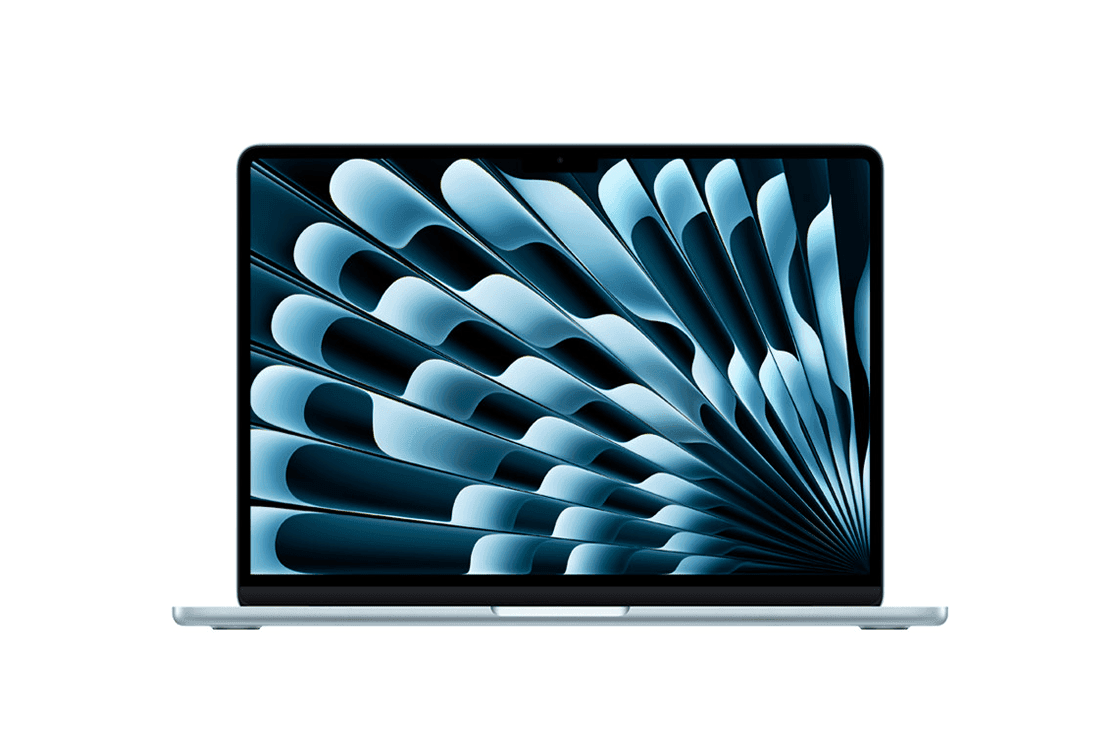 Apple MacBook Air 13 M4 (2025), цвет «Небесно-голубой», вид 1