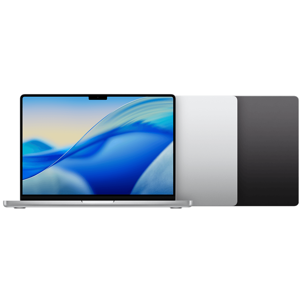 Apple MacBook Pro 14 дюймов с чипом M5 в серебристом и черном цветах
