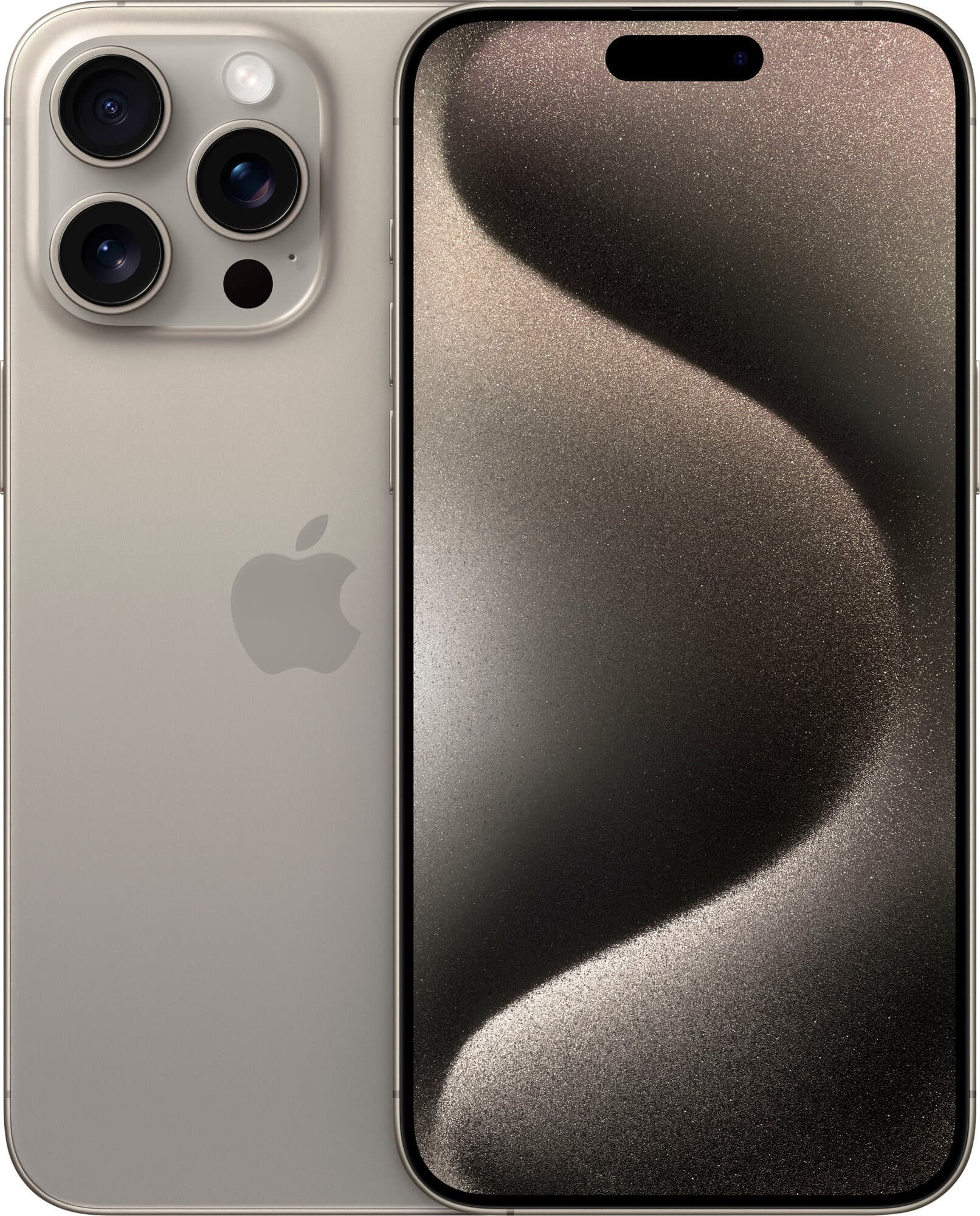 Apple iPhone 15 Pro Max, цвет «Натуральный титан», вид 1