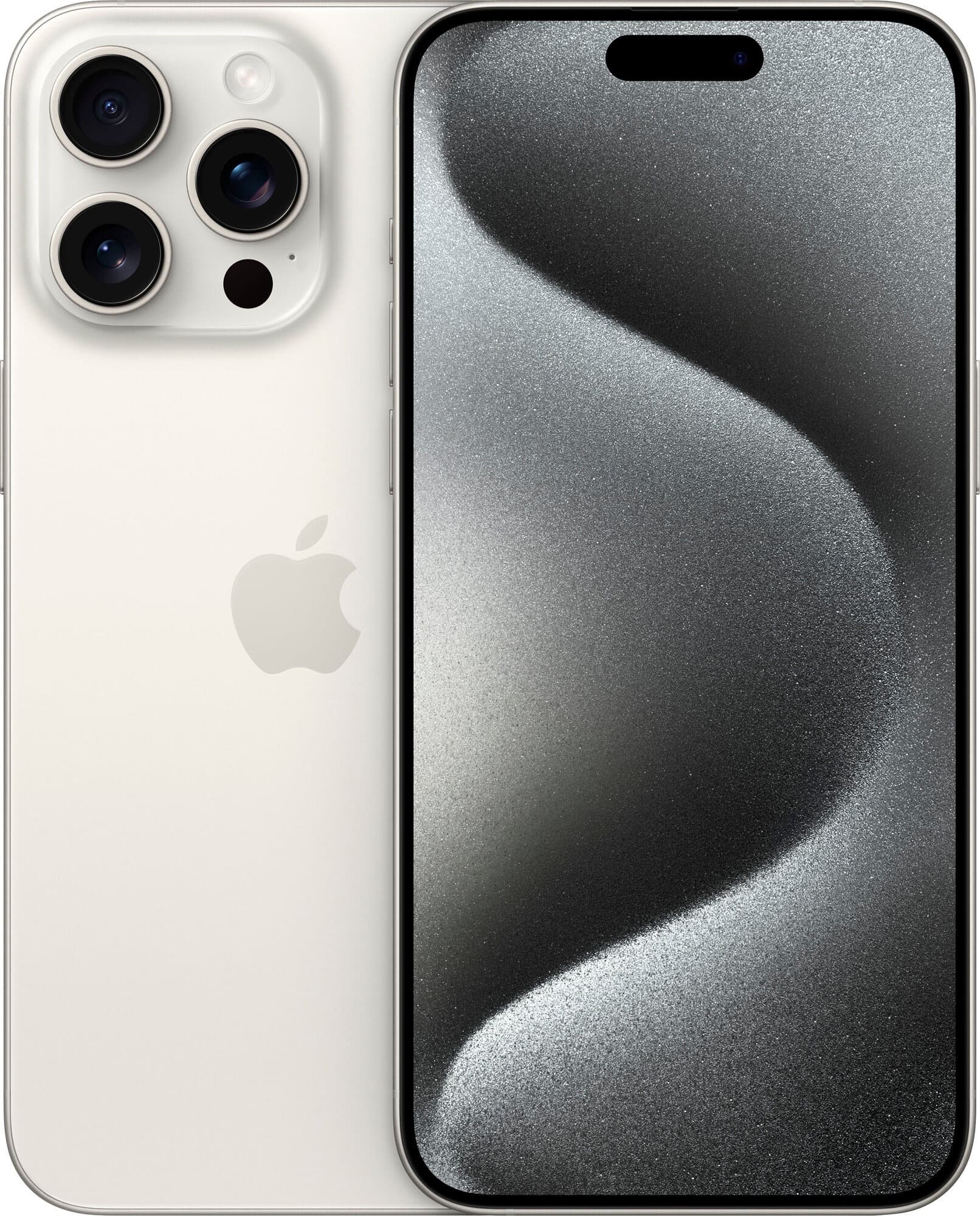 Apple iPhone 15 Pro Max, цвет «Белый титан», вид 1