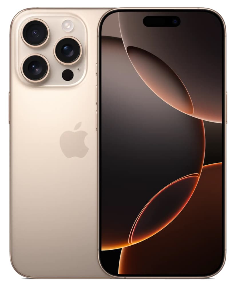Apple iPhone 16 Pro Max, цвет «Пустынный титан», вид 1