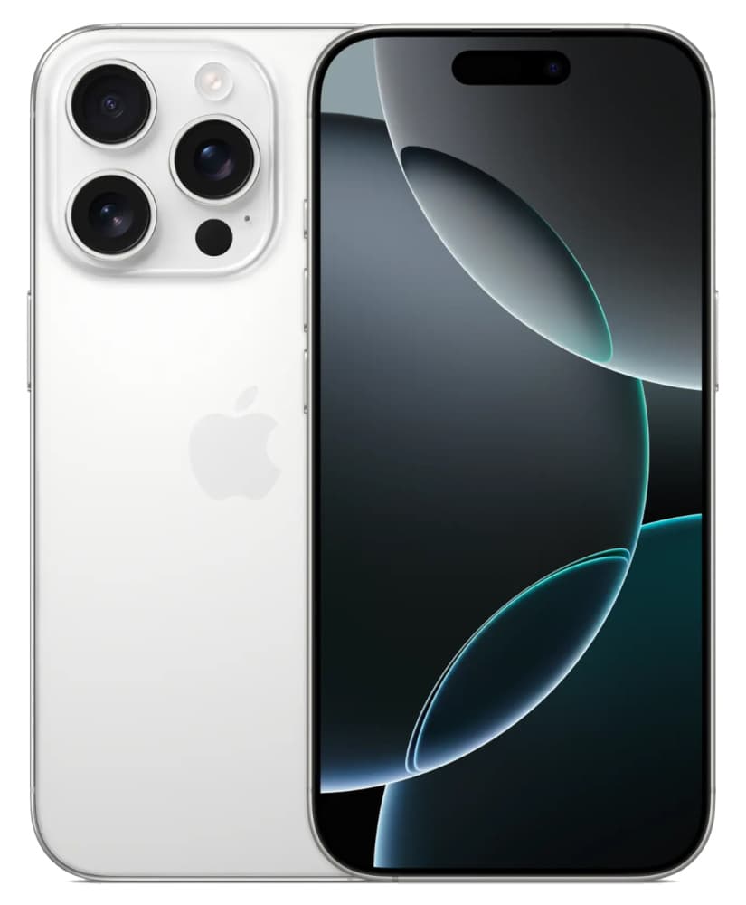 Apple iPhone 16 Pro Max, цвет «Белый титан», вид 1