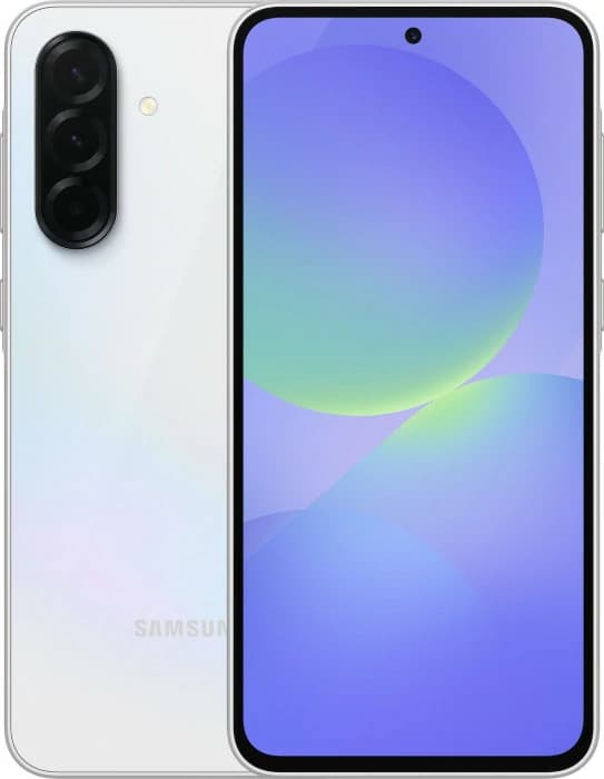 Samsung Galaxy A36, белый цвет, вид 1 из 3