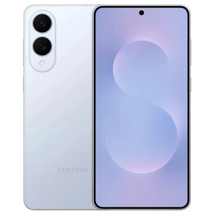 Samsung Galaxy S25 Edge, голубой цвет, вид 1 из 3