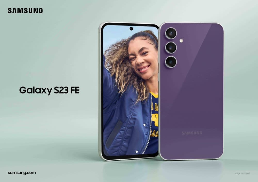 Samsung Galaxy S23 FE — иллюстрация модели