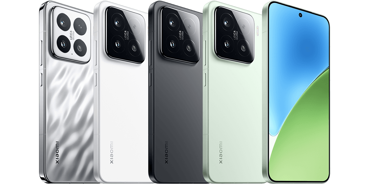 Xiaomi 15 в белом и других официальных цветах модели