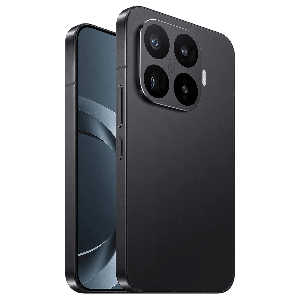 Xiaomi 17T Pro в черном цвете, вид спереди и сзади