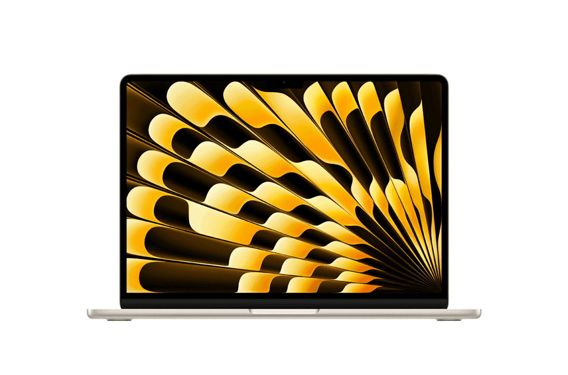 Apple MacBook Air 13 M4 (2025), цвет «Звездный свет», вид 1