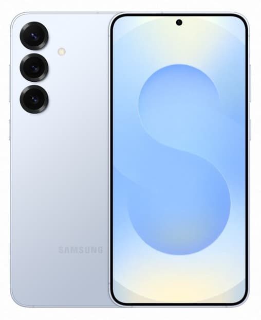 Samsung Galaxy S25, цвет «Ледяной голубой», вид 1