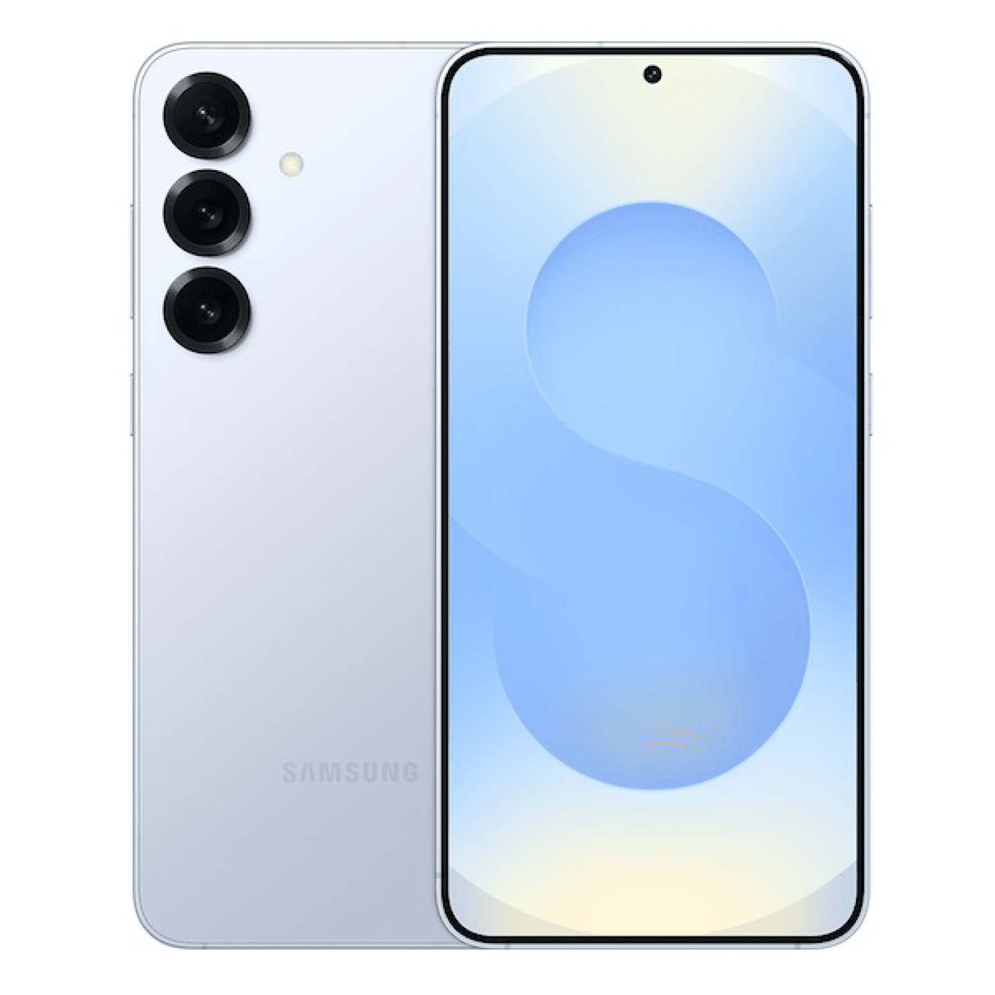 Samsung Galaxy S25 Plus, цвет «Ледяной голубой», вид 1