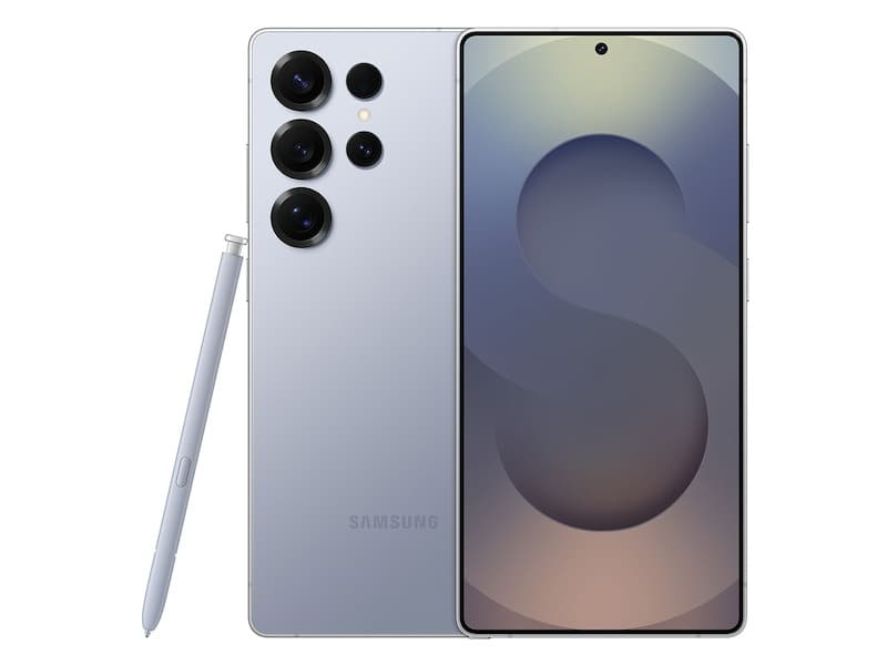 Samsung Galaxy S25 Ultra, цвет «Серебристо-синий титан», вид 1