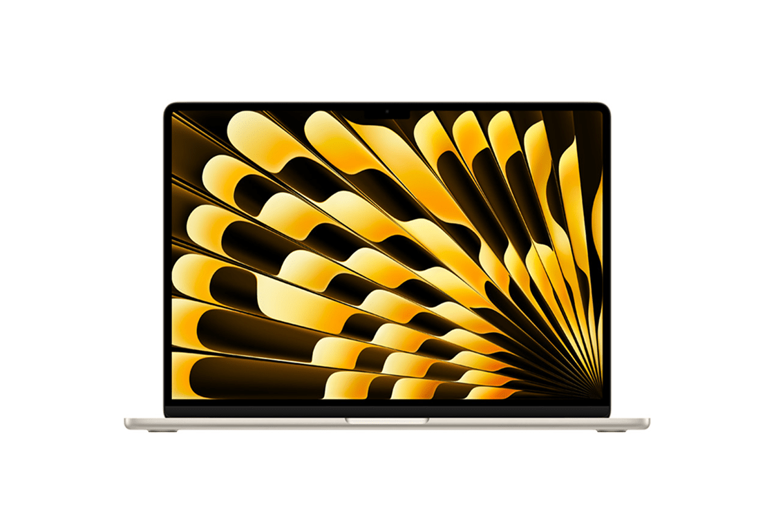 Apple MacBook Air 15 M4 (2025), цвет «Звездный свет», вид 1