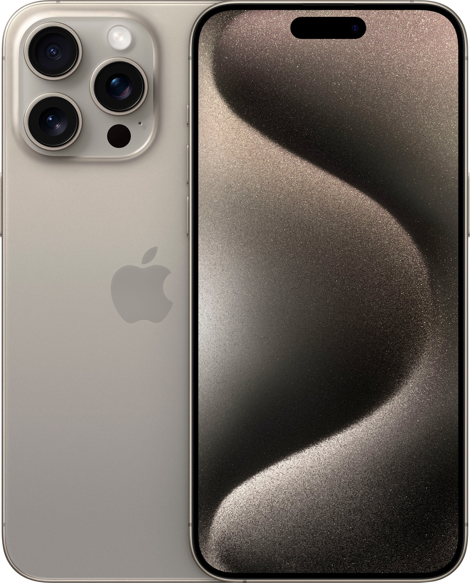 Apple iPhone 15 Pro Max, цвет «Натуральный титан», вид 1