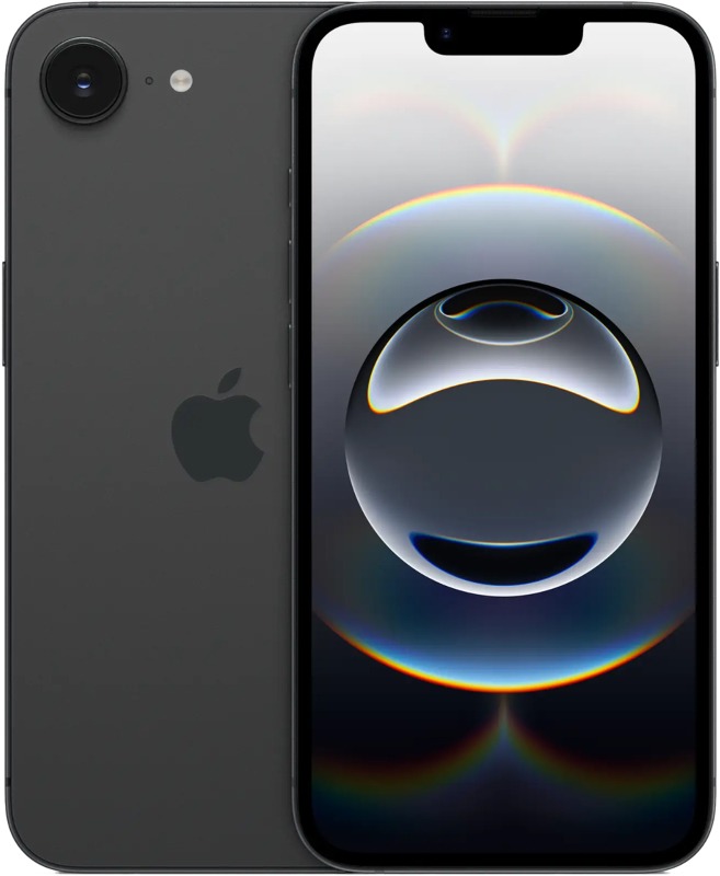 Apple iPhone 16e, цвет «Черный», вид 1