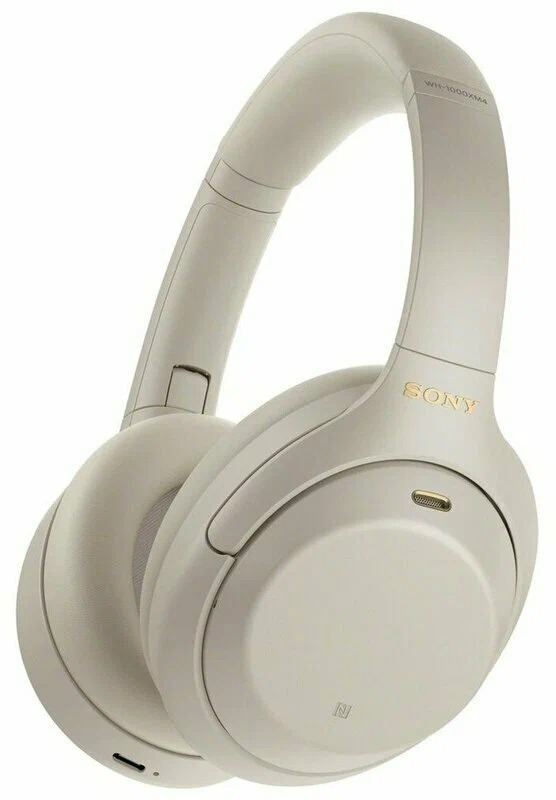 Sony WH‑1000XM4, цвет «Серебристый», вид 1
