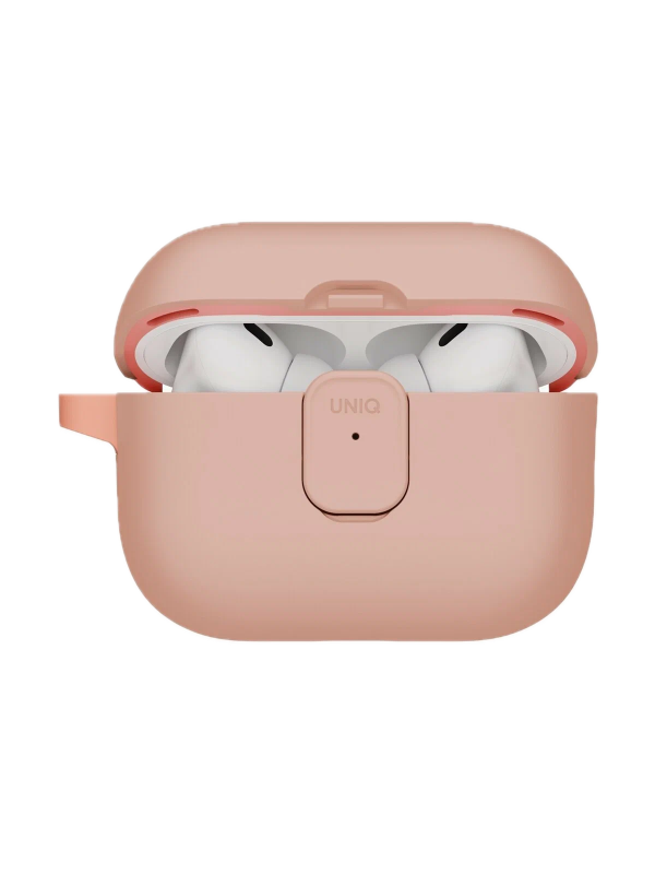 Чехол Uniq CLYDE Lock case для AirPods Pro 3, Light Pink/Crepe Pink