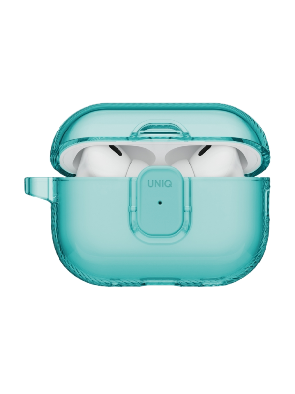 Чехол Uniq Glase PRO TPU для AirPods Pro 3, Teal