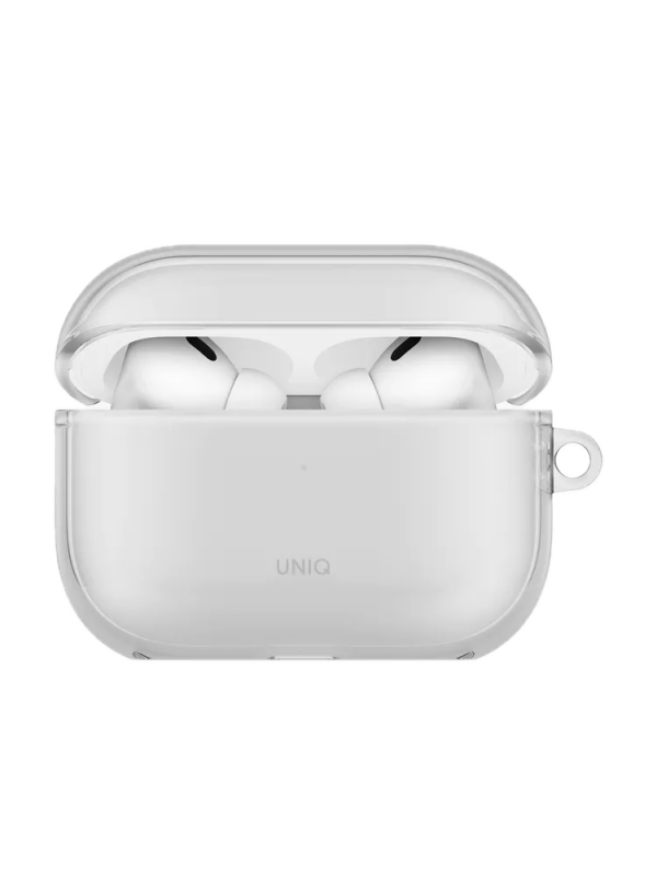 Чехол Uniq Glase TPU для AirPods Pro 3, Glossy Clear