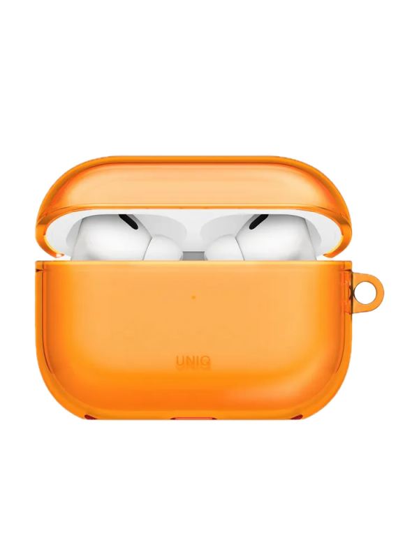 Чехол Uniq Glase TPU для AirPods Pro 3, Golden Citrus