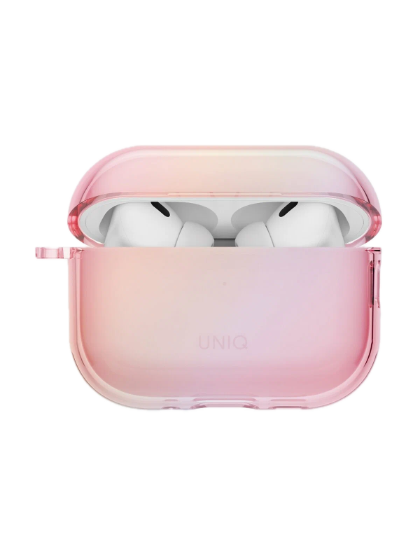 Чехол Uniq Iridescia для AirPods Pro 3, Pink Prism