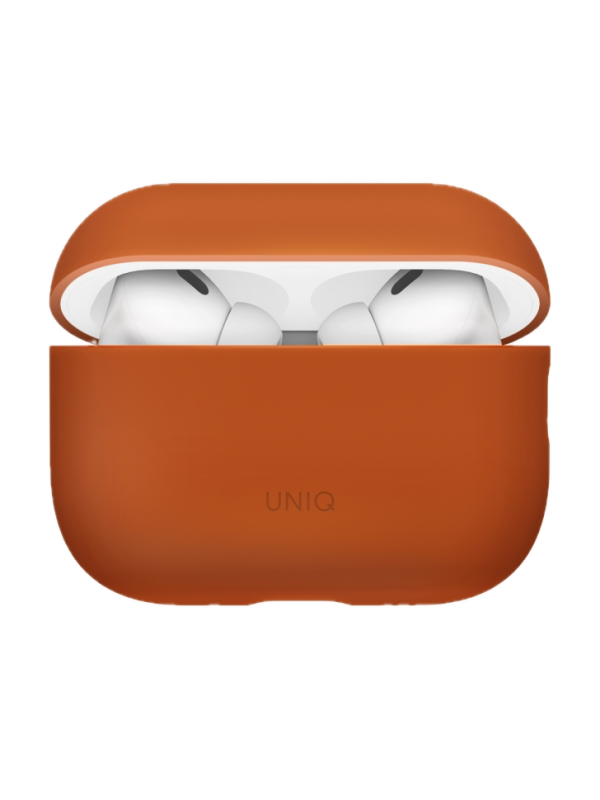 Чехол Uniq LINO для AirPods Pro 3, Sunset Orange