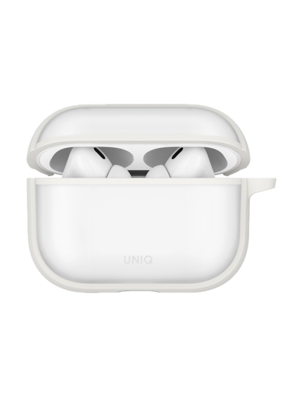 Чехол Uniq Veren для AirPods Pro 3, Chalk Frost