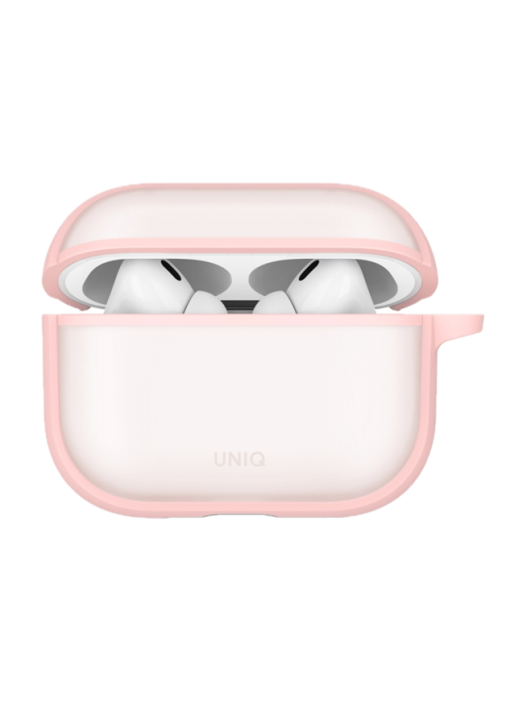 Чехол Uniq Veren для AirPods Pro 3, Pink Haze