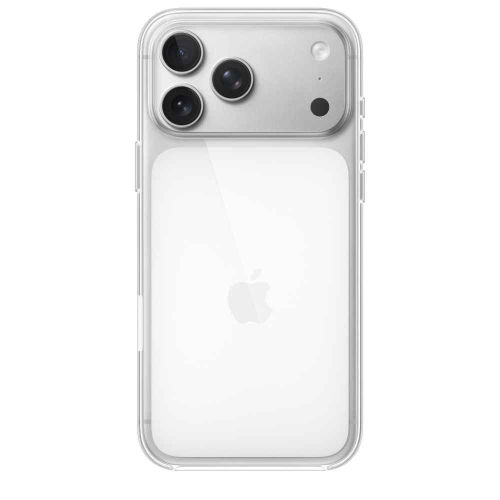 Чехол защитный Apple Clear Case with MagSafe для iPhone 17 Pro Max, прозрачный