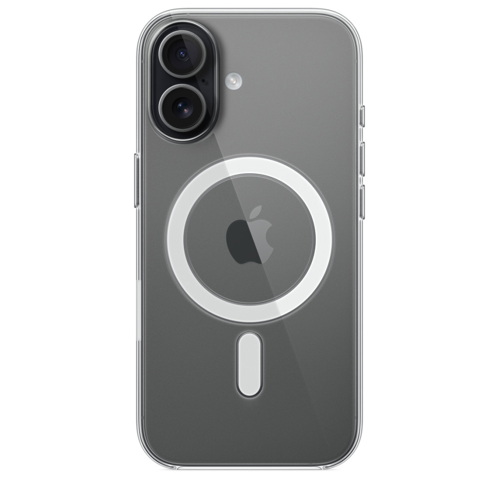 Чехол защитный Apple Clear Case with MagSafe для iPhone 17, прозрачный