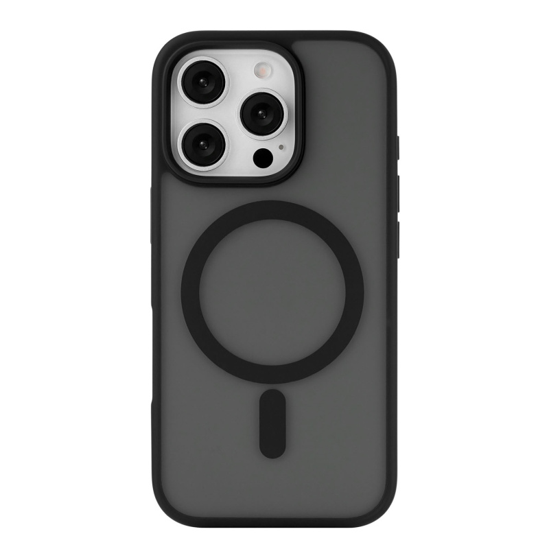 Чехол защитный uBear Cloud Mag Case для iPhone 16 Pro, черный