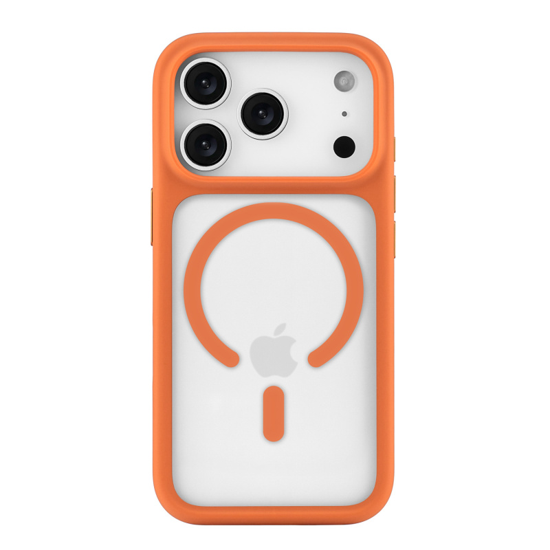 Чехол защитный uBear Shade Case для iPhone 17 Pro, оранжевый