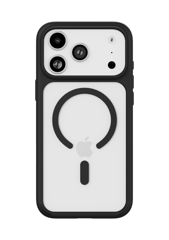Чехол защитный uBear Shade Case для iPhone 17 Pro Max, чёрный