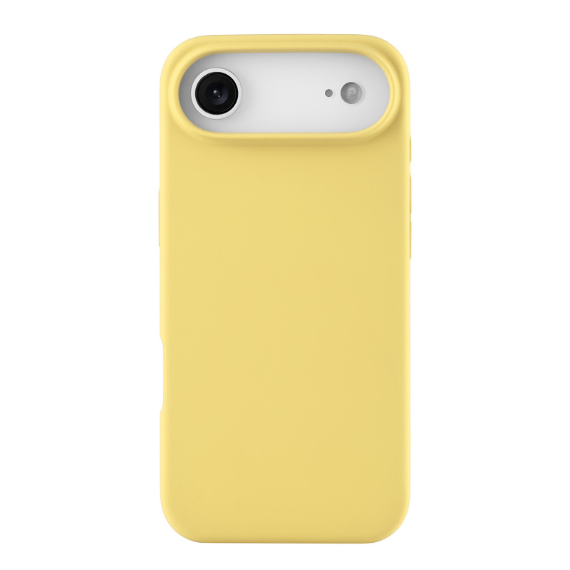 Чехол защитный uBear Touch Mag Case для iPhone Air, MagSafe, светло-жёлтый