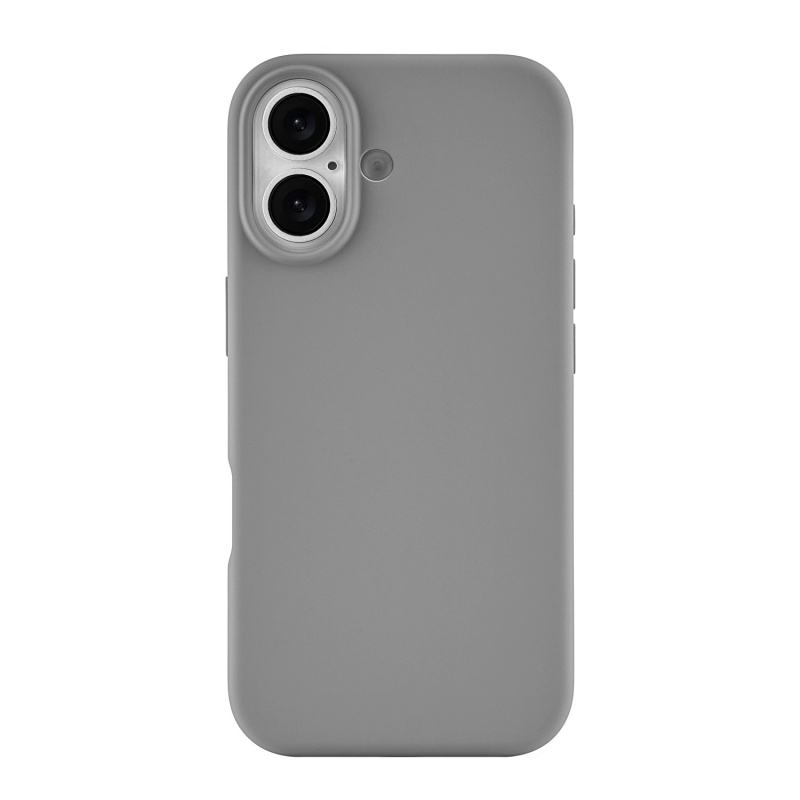 Чехол защитный uBear Touch Mag Case для iPhone 17 MagSafe, светло-серый