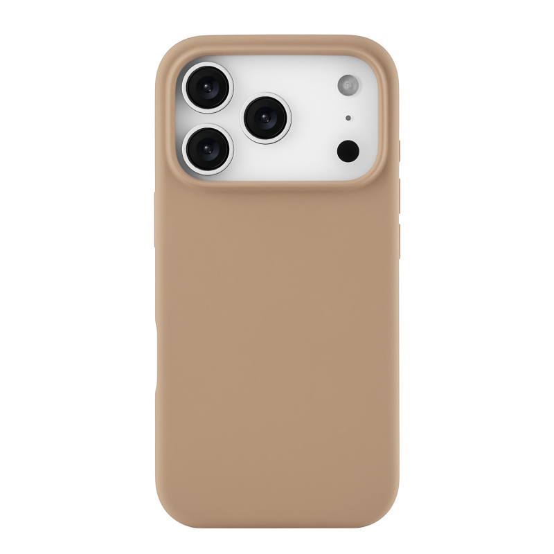 Чехол защитный uBear Touch Mag Case для iPhone 17 Pro, MagSafe, латте