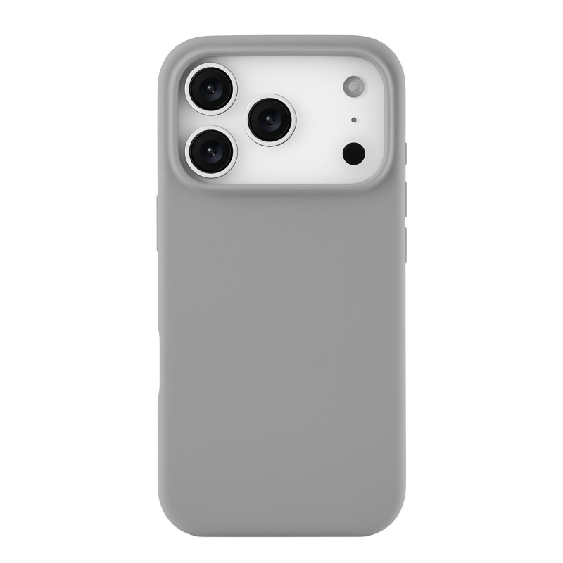Чехол защитный uBear Touch Mag Case для iPhone 17 Pro, MagSafe, светло-серый