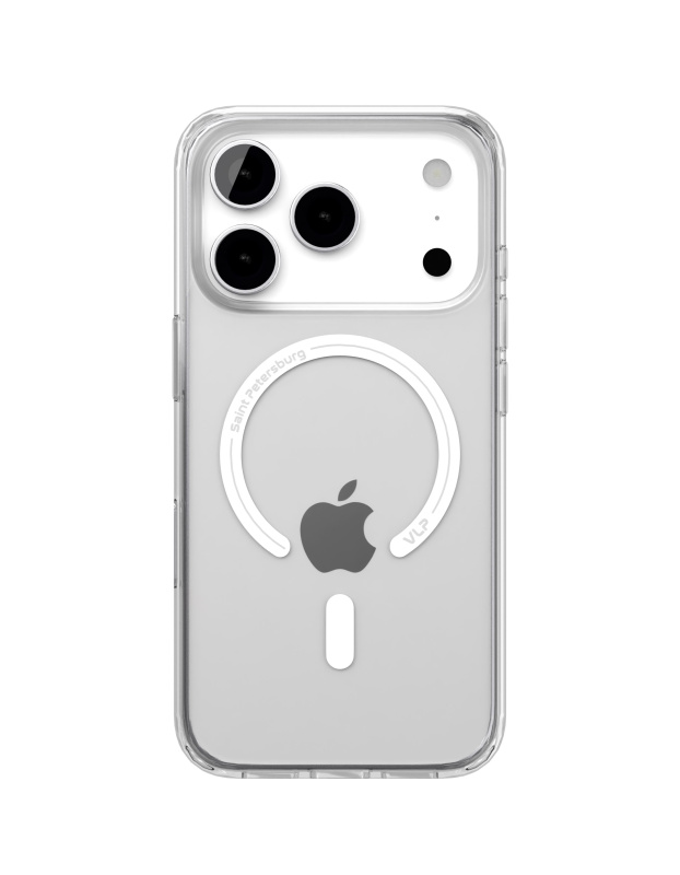 Чехол защитный VLP Diamond Case для iPhone 17 Pro, прозрачный