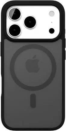 Чехол защитный VLP LITE Bloom Case с MagSafe для iPhone 17 Pro Max, черный