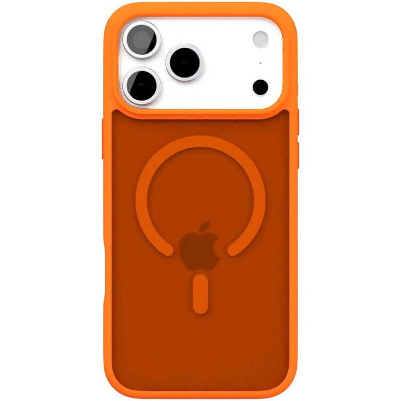 Чехол защитный VLP LITE Bloom Case с MagSafe для iPhone 17 Pro Max, оранжевый