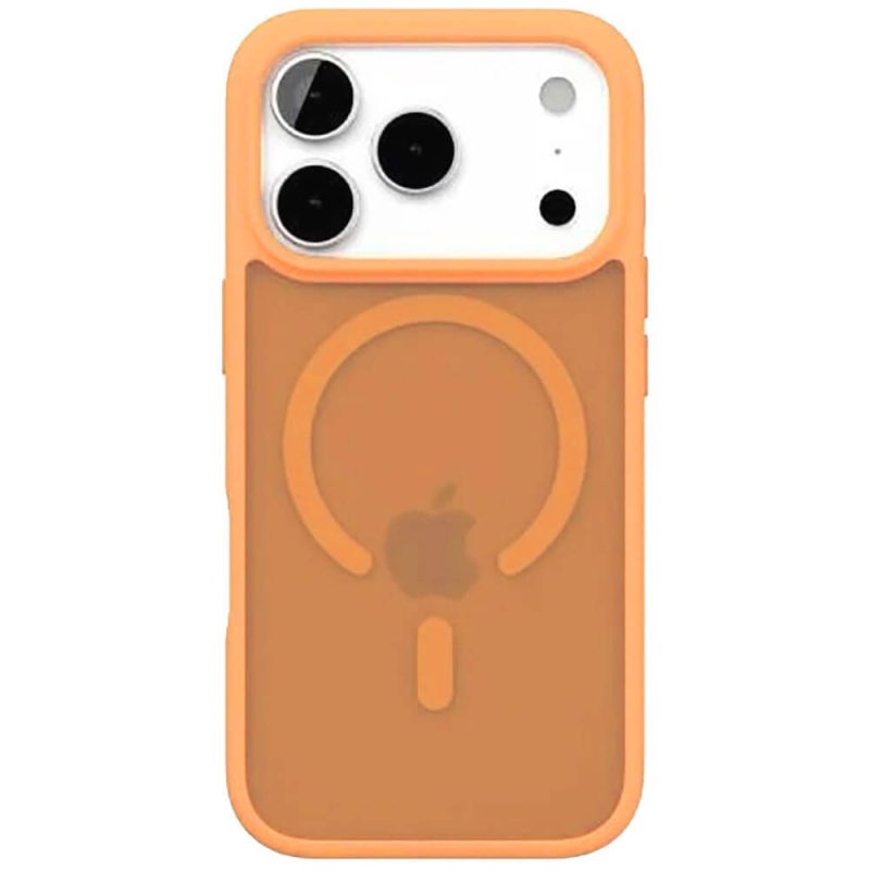 Чехол защитный VLP LITE Bloom Case с MagSafe для iPhone 17 Pro, оранжевый