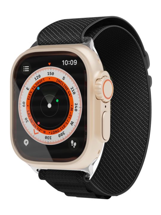 Ремешок нейлоновый VLP Extreme Band для Apple Watch 42/44/45/49mm, черный