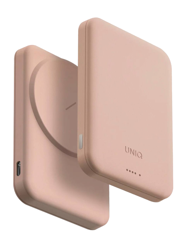 Внешний аккумулятор Uniq Lexa 5000 mAh, розовый