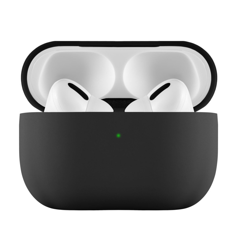Защитный чехол AirPods Pro Touch Pro Silicone Case, чёрный