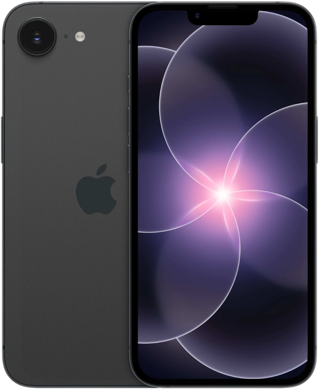 Apple iPhone 17e, eSIM, 256 ГБ, Чёрный